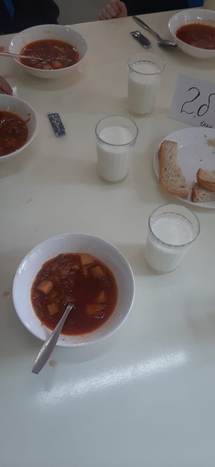 Школьное питание. 2 день, 2 смена.