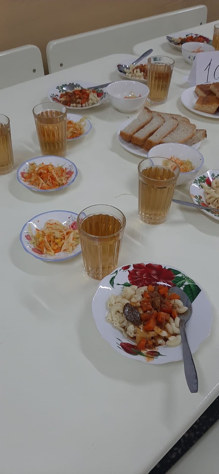 Школьное питание.  2 неделя 2 день. 1 смена.