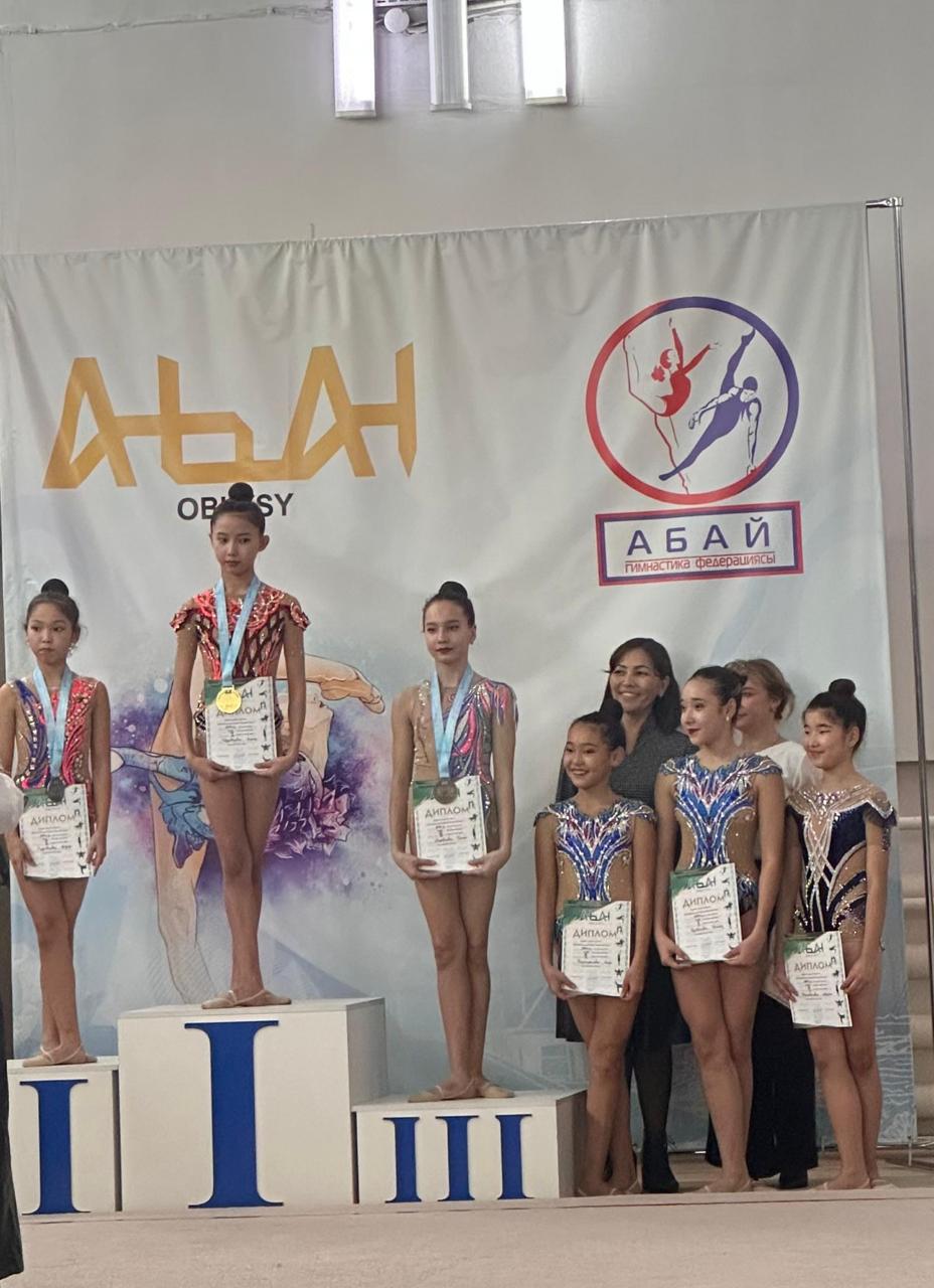 Абай облысының көркем гимнастикадан өткен ашық чемпионаты