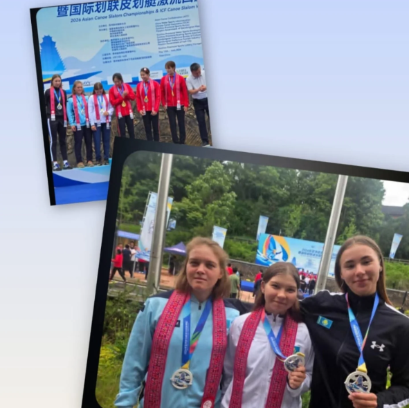 Азия чемпионатында Каное бағыты бойынша жүлделі 2-орын